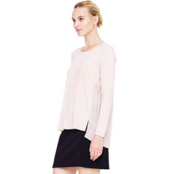 Club Monaco Kassandra Accordion Blouse - Picture 2 of 6